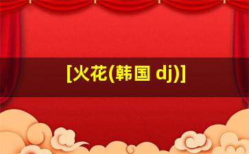 [火花(韩国 dj)]